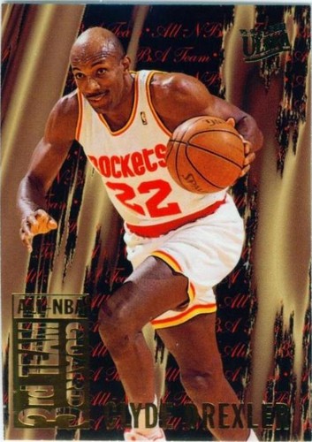 1995-96 Ultra #11 Clyde Drexler All-NBA | eBay