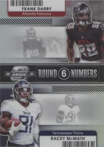2021 Panini Contenders Optic Frank Darby Racey McMath #RN-FDA