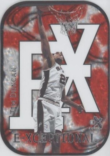 1999-00 Skybox E-X - Tim Duncan #9 XC