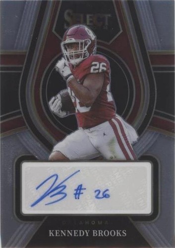 2022 Panini Select Draft Picks Kennedy Brooks #RS-KBR