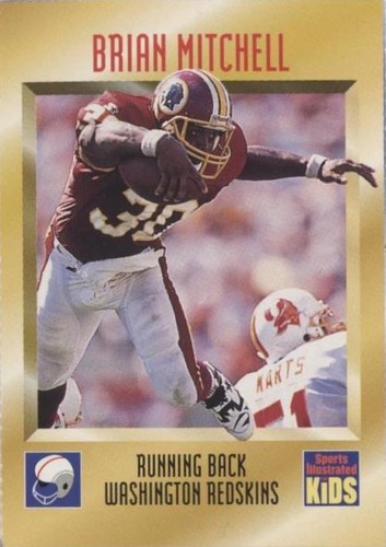 1997 Sports Illustrated for Kids Series 2 Brian Mitchell #548