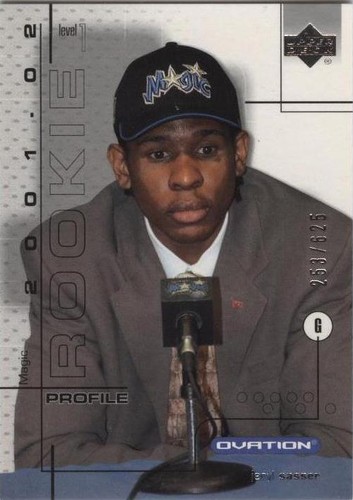 2001-02 Upper Deck Ovation - Jeryl Sasser #100