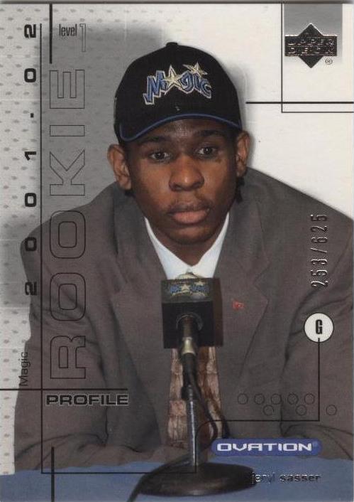 2001-02 Upper Deck Ovation - Jeryl Sasser #100