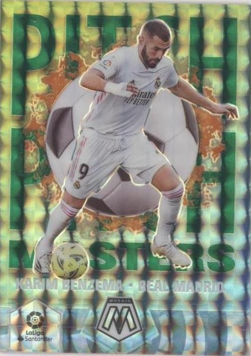 Mosaico Panini 2020-21 La Liga Karim Benzema #24
