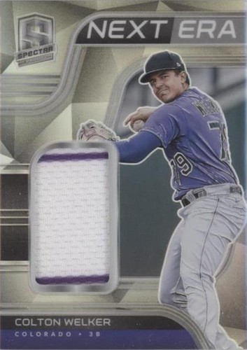 2021 Panini Spectra - Colton Welker #NE-CW