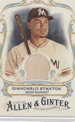 2016 Topps Allen & Ginter - Giancarlo Stanton #FSRA-GS