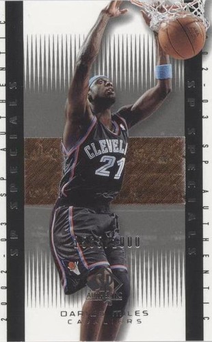 2002-03 SP Authentic - Darius Miles #135