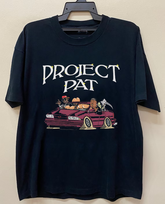Project Pat rapper Unisex Short Sleeve T Shirt Full Size S Project Pat rapper Unisex Short Sleeve T Shirt Full Size S