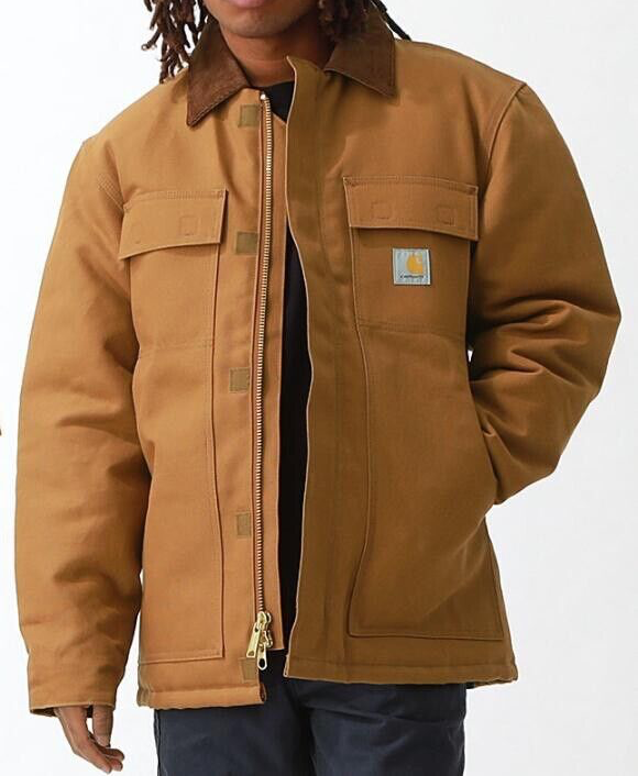 Duck x Nylon Twill Coat — Beige x Khaki – La Garçonne