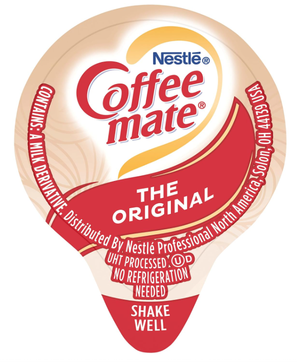 Nestle Coffee mate Coffee Creamer, Original, Liquid Creamer Singles - Box of 360