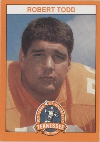 1990 100 Years of Tennessee Volunteers Robert Todd #76