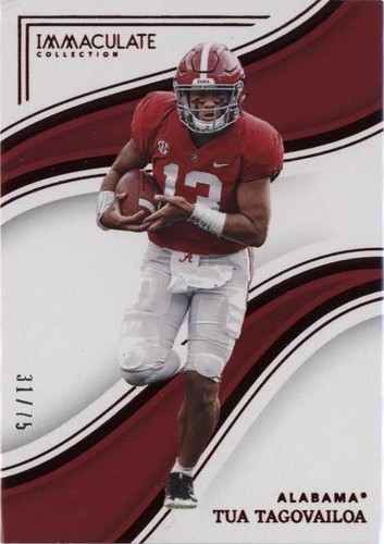 2023 Panini Immaculate Collection Collegiate Tua Tagovailoa #47