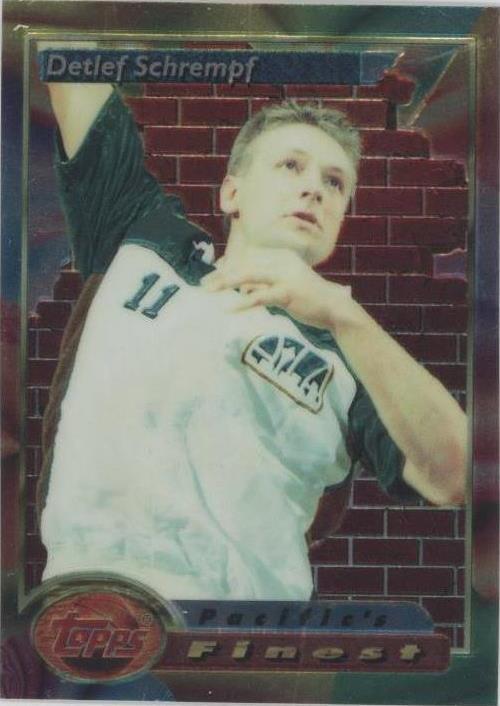 1993-94 Topps Finest - Detlef Schrempf #128