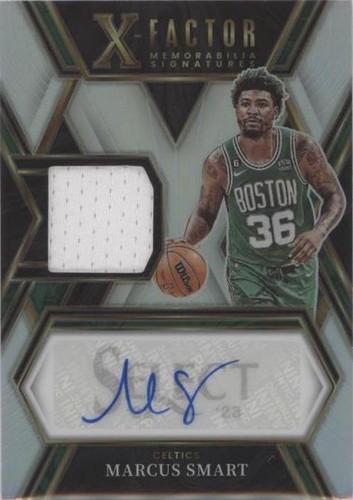2022-23 Panini Select - Marcus Smart #XFS-MSM