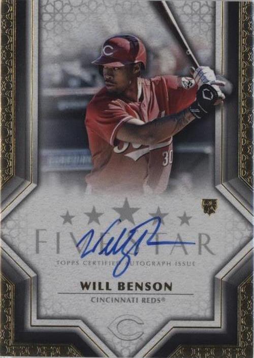 2023 Topps Five Star - Will Benson #FSA-WBE1