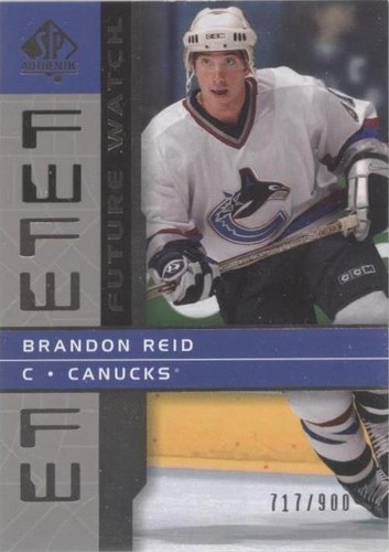 2002-03 SP Authentic - Brandon Reid #211