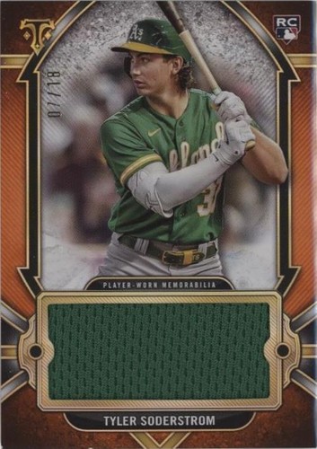 2024 Topps Triple Threads - Tyler Soderstrom #SJR-TSO