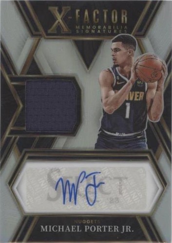 2022-23 Panini Select Michael Porter Jr. Concourse Red 2022-23 Panini Select Michael Porter Jr. Concourse Red