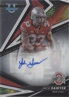 2022-23 Bowman's Best University Jack Sawyer #BA-JSA