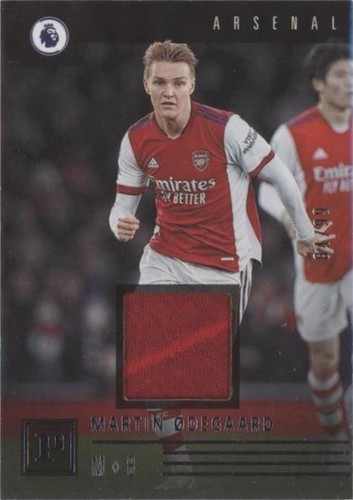アーセナル ØDEGAARD新品 Mサイズ フルパッチ Martin Odegaard 2021 Panini Mosaic Premier League # 67
