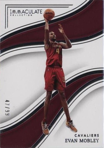 2022-23 Panini Immaculate Collection - Evan Mobley #70