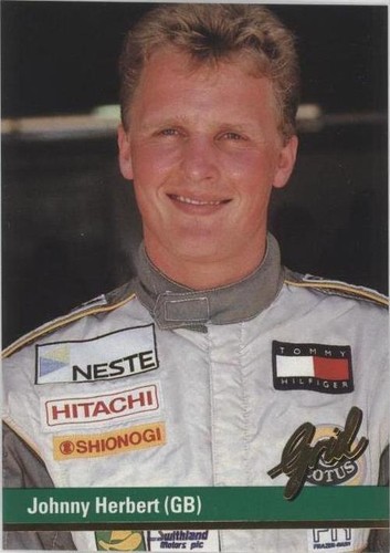1992 Grid Motorcard Formula 1 - Johnny Herbert #46
