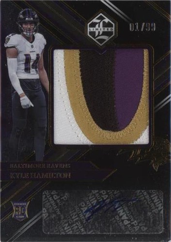 2022 Panini Limited Kyle Hamilton #173