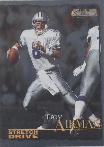 1996 Pro Line II Memorabilia Troy Aikman #DS6