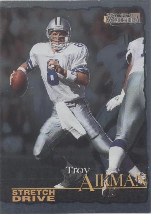 1996 Pro Line II Memorabilia Troy Aikman #DS6