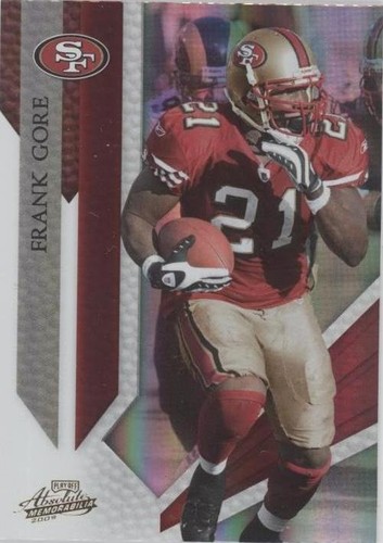 2009 Playoff Absolute Memorabilia Frank Gore #83