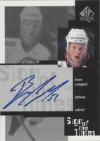 1999-00 SP Authentic - Brian Campbell #BC