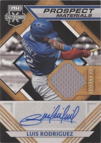 2021 Panini Elite Extra Edition - Luis Rodriguez #PMS-LR