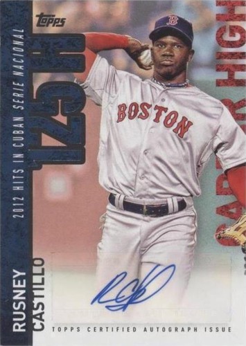 2015 Topps - Rusney Castillo #CH-RC