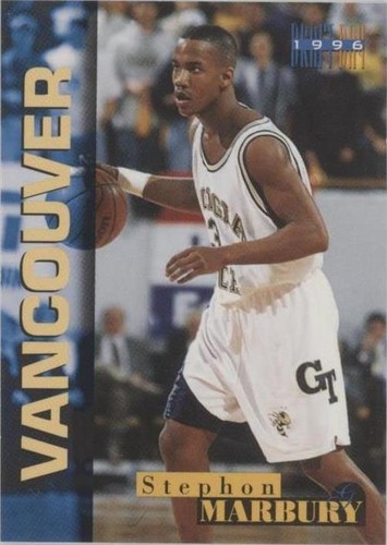 1996 Score Board Draft Day - Stephon Marbury #3B