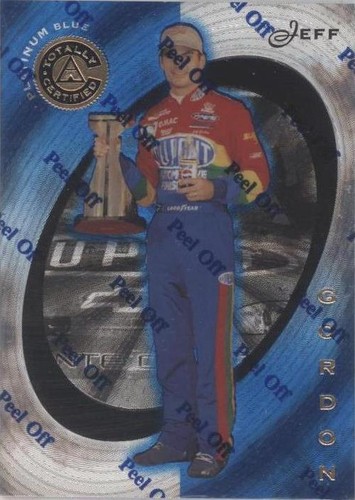 1997 Pinnacle Totally Certified - Jeff Gordon #24