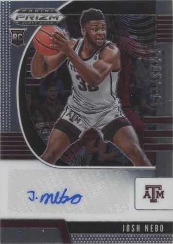 2020-21 Panini Prizm Draft Picks - Josh Nebo #PA-JN