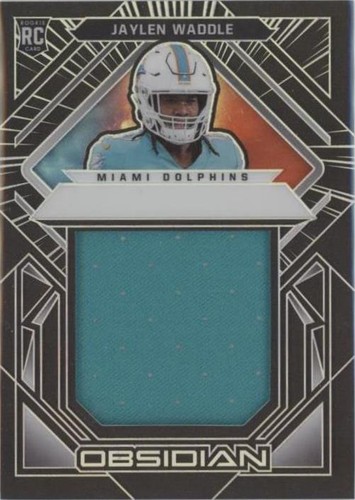 2021 Panini Obsidian Jaylen Waddle #VM-JW