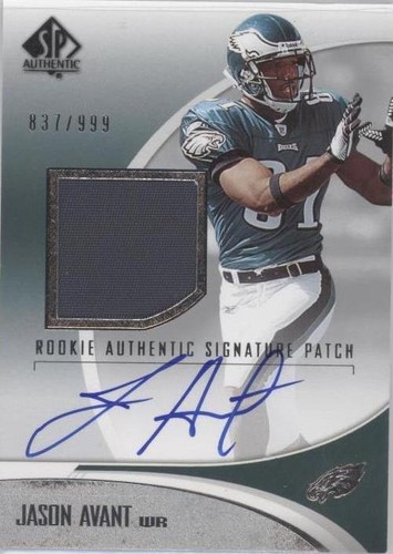 2006 SP Authentic Jason Avant #235