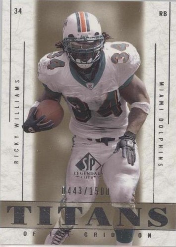 2002 SP Legendary Cuts Ricky Williams #101