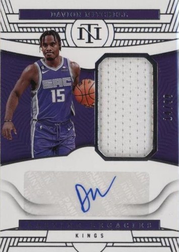 2022-23 Panini National Treasures - Davion Mitchell #LL-MDV