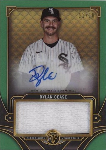 2022 Topps Triple Threads - Dylan Cease #ASJR-DCE