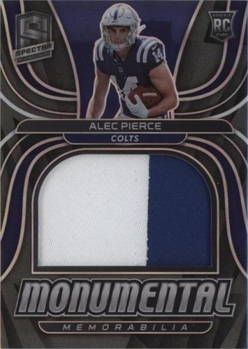 2022 Panini Spectra Alec Pierce #MME-API