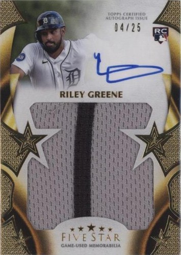2023 Topps Five Star - Riley Greene #FSJP-RG