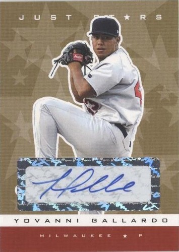 2007 Just Minors - Yovani Gallardo #37