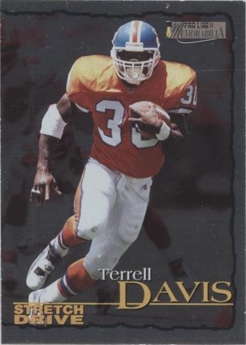 1996 Pro Line II Memorabilia Terrell Davis #DS9