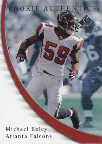 2005 SP Authentic Michael Boley #94