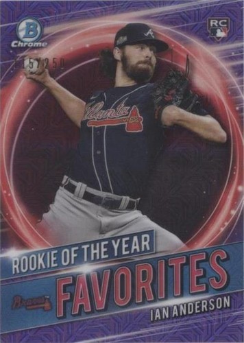 2021 Bowman - Ian Anderson #RRY-IA