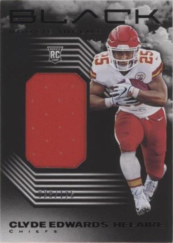 2020 Panini Black Clyde Edwards-Helaire #RI11