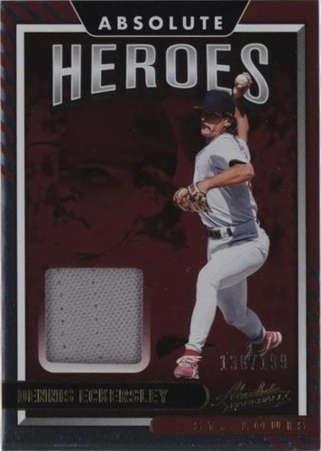 2022 Panini Absolute - Dennis Eckersley #AHM-DE