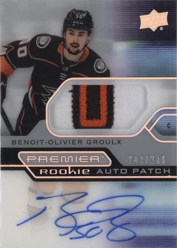 2021-22 Upper Deck Premier - Benoit-Olivier Groulx #AR-BG